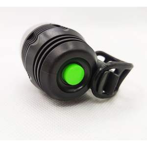 Lumière de guidon de vélo LED en alliage d'aluminium, étanche, 4 modes, alimentée par batterie, lumière avant pour VTT - Product Image 4