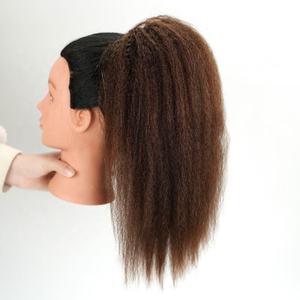 Nueva Llegada, Extensión de Cabello Humano con Clip, Ondulado, Rizado, Brasileño, 100% Virgen Remy, con Cordón/Anudado, Color Personalizado - Product Image 1