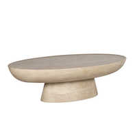Meubles de luxe, design moderne, table basse en pierre de travertin naturelle, table basse de salon, table centrale en travertin naturel
