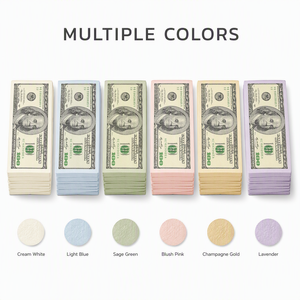 Serviettes en papier imprimées jetables à 2 plis, motif billet de 100 dollars, en sachet pour décorations de fête - Product Image 4