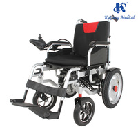 Fauteuil roulant électrique pliable en aluminium, produits de réadaptation, fauteuil roulant électrique léger, fauteuil roulant portable