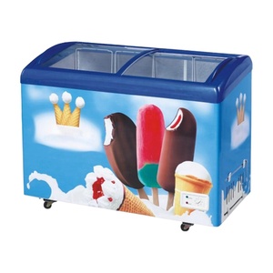Congelador Horizontal Smad con Tapa de Vidrio Curvo, Modelo DDH-378C - Product Image 2