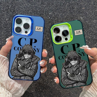 Coque de téléphone de luxe élégante et design pour iPhone XS XR 12 13 Mini 11 14 15 16 17 Pro Max, impression UV, coque en PC, étui CP