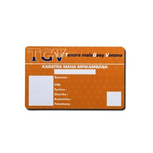 ใบรับประกันพลาสติกพีวีซีบัตรสมาชิก RFID - Product Image 4