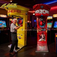 ACS Meilleure Vente Machine de Jeu de Boxe Interactive de Type Arcade avec Mesure de Puissance de Coups, à Monnayeur, pour Échange de Prémiers