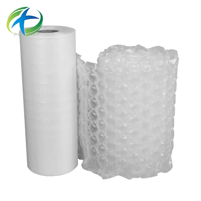 Bubble Roll Wrap Luft verpackungs maschine Kissen rolle Füll maschine zum Versiegeln Aufblasen Luftblasen kissen beutel zum Schutz der Flasche