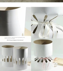 Nhỏ Hương Thơm Phong Cách Ba Thế Hệ Vòng Bouquetsetting Tấm Lót Thẻ Giấy Nhanh Chóng Đóng Gói Hoa Tạo Tác Flowerpackaging - Product Image 4