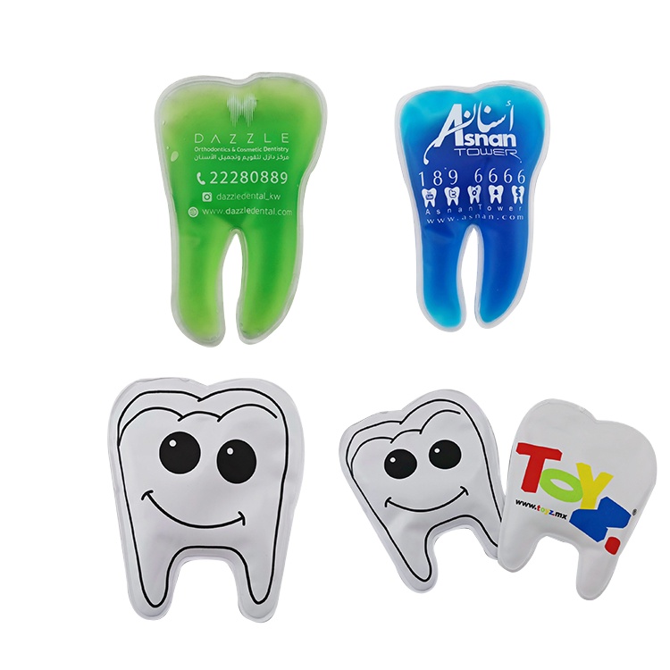 Non Toxic Certificates Toothache Care Hot and Cold Gel Pack Freezable Dental Ice Pack for Pain Relief