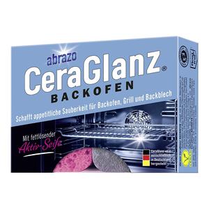 Éponge de four Abrazo CeraGlanz, lot de 2, tampon en laine d'acier inoxydable pour four, grill et plaque de cuisson - Product Image 1