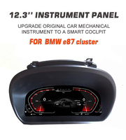 Kanor harga pabrik 12.3 "Digital Cluster LCD Dashboard untuk BMW 1 Series E81 E82 E87 E88 instrumen Digital Cluster