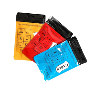 Logotipo personalizado Zip Lock bolsas de plástico barato al por mayor Cable <span class=keywords><strong>Sushi</strong></span> goma de mascar bolsas de embalaje de leche huecograbado superficie de impresión - Product Image 3