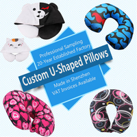 Oreiller de voyage multifonctionnel transformable en peluche douce 2-en-1, coussin convertible pour le bureau, la sieste, la voiture, l'avion