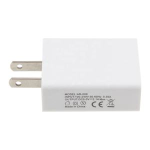 5V 2.1A US Plug USB <span class=keywords><strong>chargeur</strong></span> mural adaptateur charge rapide pour iPhone iPad adaptateur de voyage pour Xiaomi Samsung chargeurs de téléphone portable - Product Image 5