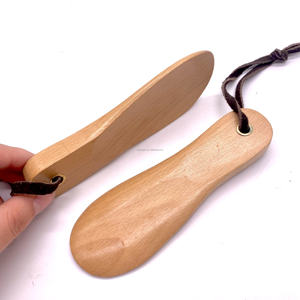 고품질 작은 나무 신발 경적 맞춤형 로고 포켓 신발 경적 - Product Image 1