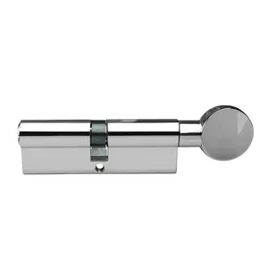 Cheap Oval Knob Single Open Lock Cylinder 60mm Zinc Brass Aluminum Lock Cylinder Copper Cylinder cilindro cerradura for Wooden D