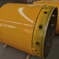 Tube de poteau de forage FAE à haute résistance, joint forgé, facile à installer sur site, haute précision, pièces de rechange pour fondations de construction