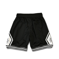 Short de basket-ball brodé sur mesure avec poches Short de l'équipe de basket-ball en maille
