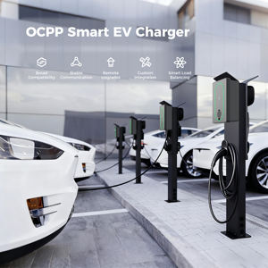 Borne de Recharge Murale AC Intelligente 11 kW (<span class=keywords><strong>Type</strong></span> <span class=keywords><strong>2</strong></span>, <span class=keywords><strong>Mode</strong></span> <span class=keywords><strong>3</strong></span>) avec <span class=keywords><strong>Câble</strong></span> de 5 m, Compatible OCPP, <span class=keywords><strong>pour</strong></span> Flotte - Product Image 5