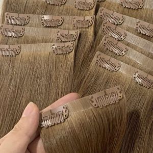 Clip in fascia invisibile per capelli capelli umani Remy extension - Product Image 3