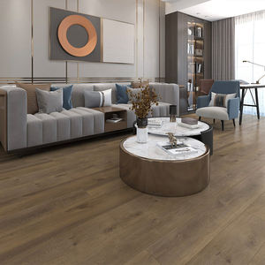 Plancher résidentiel et commercial personnalisable de stratifié de plastique de vinyle du sous-sol WPC de 15MM - Product Image 4