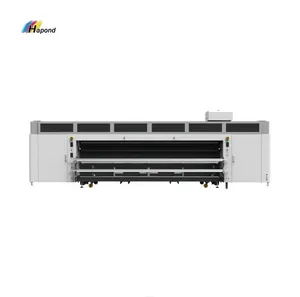 Goedkope Digitale Gepersonaliseerde UV-Printer 3300Mm Automatische Grootformaat Inkjetprinter Multicolor Applicatiedoek Nieuwe Staat