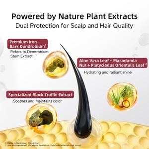 Crème Colorante Capillaire Semi-Permanente Noire Naturelle Sans Ammoniaque pour Retouche des <span class=keywords><strong>Racines</strong></span>, Usage Professionnel Unisexe, Fournisseur Grossiste - Product Image 3
