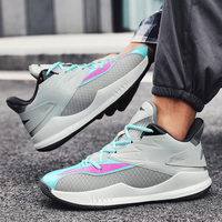 Chaussures de sport de basket-ball unisexes en gros et personnalisées, tendance, nouveau design, respirantes, légères pour hommes et femmes