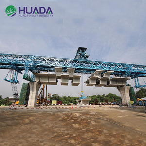 Grue lanceuse de poutres de pont de 500 tonnes pour la construction de viaducs - Product Image 1