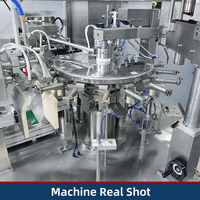 Machine d'emballage automatique rotative pour sachets Mylar et pochettes verticales de mélasse et de chicha