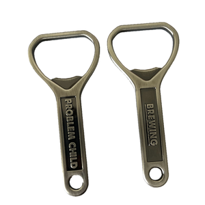 Ouvre-bouteille en alliage de zinc métallique avec logo personnalisé de style vintage, prix d'usine, ouvre-bouteilles personnalisés pour les bars à bière - Product Image 4
