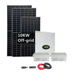 可再生10kw太阳能系统离网/太阳能家庭系统10kw/太阳能家庭系统，价格最优惠