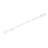 Tuyau d'arrivée d'eau moderne 1/2 en PVC pour réservoir de toilettes, finition chromée, accessoires de salle de bain HD1007, garantie 1 an pour l'Afrique et le Moyen-Orient