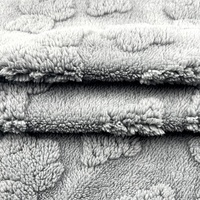 Patrón de oso hermosos colores invierno Sherpa jacquard tela polar para tela