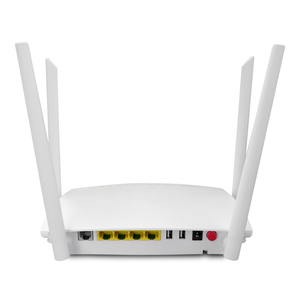 4 cổng gepon GPON epon xpon 2.4G 5G băng tần kép AC1200 sợi quang băng thông rộng <span class=keywords><strong>Router</strong></span> Wifi <span class=keywords><strong>Modem</strong></span> 4ge onu Máy ONT 4 ăng ten - Product Image 5