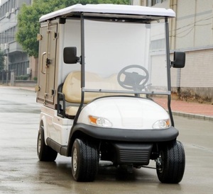 Maßgeschneiderter geschlossener Elektro-Golfwagen mit 2 Sitzen für Hauswirtschaft, Hotel, Catering und Getränkeverkauf - Product Image 5