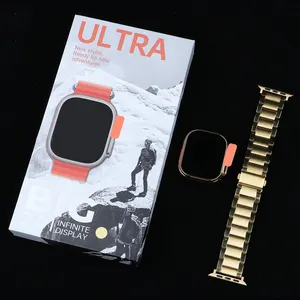 2023 Neue H9 Ultra Gold 1,95 Zoll S9 akilli saat montre relogio Smartwatch reloj inteli gente hombre Smart Watch Serie 9