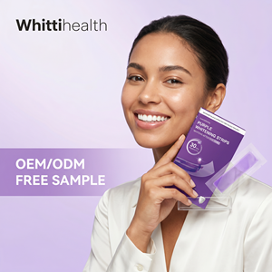 Tiras Blanqueadoras de Dientes <span class=keywords><strong>V34</strong></span>, Blanqueamiento Suave, Baja Sensibilidad, Sin Residuos, para Uso Diario - Product Image 1