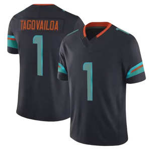 2025 Voor Miami Rivaliteit Custom Sportkleding Truien Voor Mannen Dames Jeugd Amerikaanse Voetbal Shirts Geborduurde Logo 'S Short Plus - Product Image 2