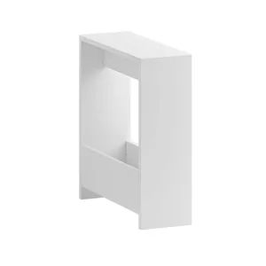 21.7" Modern <strong>Slim</strong> <strong>Side</strong> <strong>Table</strong> with Open Storage - Product Image 5