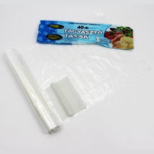 Bolsas de PE de Grado Alimenticio 2026 en Oferta con Cierres de Torsión Fáciles de Atar, Transparentes, Libres de BPA, Aptas para Congelador, Bolsas para Productos Frescos, Directo de Fábrica - Product Image 3