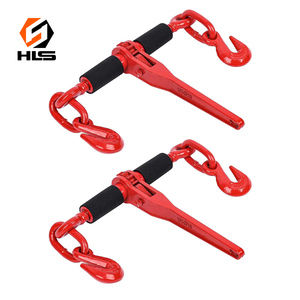 1/4 "-5/16" chuỗi màu đỏ sơn 2.600lbs tải công suất 5/16 " - 3/8" nhiệm vụ nặng nề lớp Ratchet chuỗi tải chất kết dính - Product Image 3