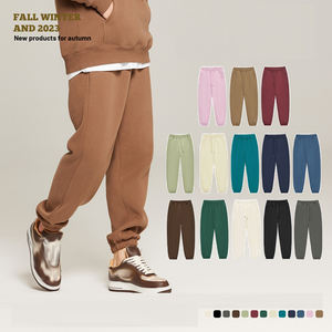 Pantalones Jogger para Hombre, Estilo Urbano, Color Sólido, Cintura Elástica Teñida, Algodón Casual, Transpirable, Gran Venta - Product Image 1