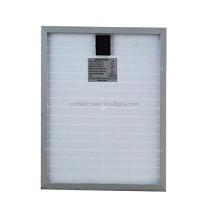 Panneaux solaires photovoltaïques pliables personnalisés 20W 18V en silicium polycristallin 12V 10W 30W 40W 50W 60W 80W pour éclairage de jardin - Product Image 4