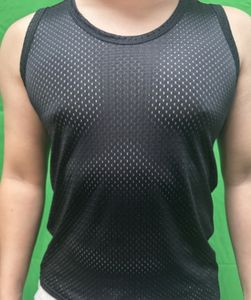 <span class=keywords><strong>Ropa</strong></span> Deportiva <span class=keywords><strong>de</strong></span> Verano Personalizada, Ecológica, <span class=keywords><strong>de</strong></span> Malla, sin Mangas, <span class=keywords><strong>de</strong></span> Secado Rápido, Transpirable, <span class=keywords><strong>de</strong></span> 140 g, para <span class=keywords><strong>Correr</strong></span>, Entrenar, Hacer Ejercicio - Product Image 2