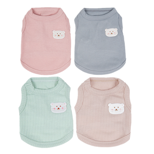 Roupa de cachorro de pelúcia multicolorida, vestes de cachorro de verão, 2022 - Product Image 2