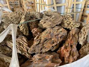 Piedra de Dragón Marrón Ohko, Rocas Flotantes Decorativas, Piedra Seiryu para Acuario - Product Image 4