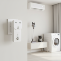 Adaptateur de protection contre les fuites RIFENG BS Standard IP44, prise et fiche 13A avec certification CE, auto-test pour usage industriel et hospitalier