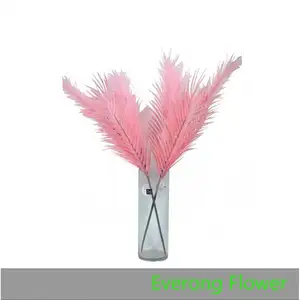 Guirnalda colgante de flores boa de plumas artificiales