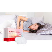 Patch auto-chauffant à action rapide pour le soulagement de la douleur menstruelle, sucette naturelle à base de plantes pour crampes menstruelles pour une longue thérapie par la chaleur continue