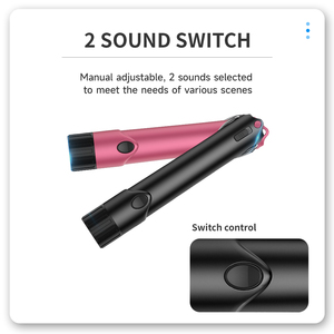 ISport JG008 прочный перезаряжаемый электронный свисток 110 дБ, высокочастотное Двухтональное сигнальное устройство для наружного использования - Product Image 6